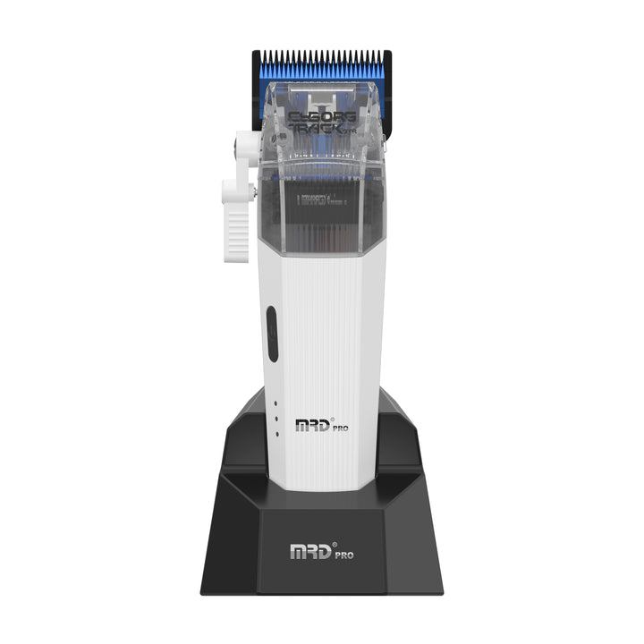 MRD PRO CYBORG BLPU Motor Professional Cordless Hair Clipper –WHITE