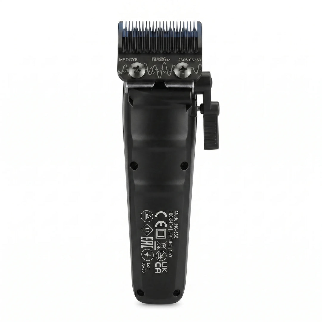MRD PRO CYBORG BLPU Motor Professional Cordless Hair Clipper –BLACK