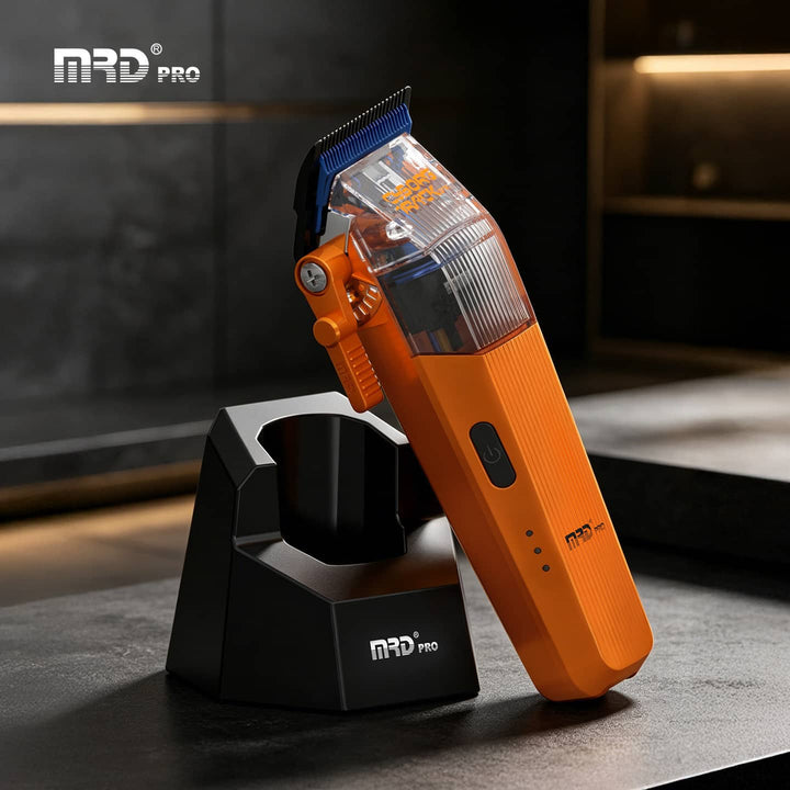 MRD PRO CYBORG BLPU Motor Professional Cordless Hair Clipper –ORANGE