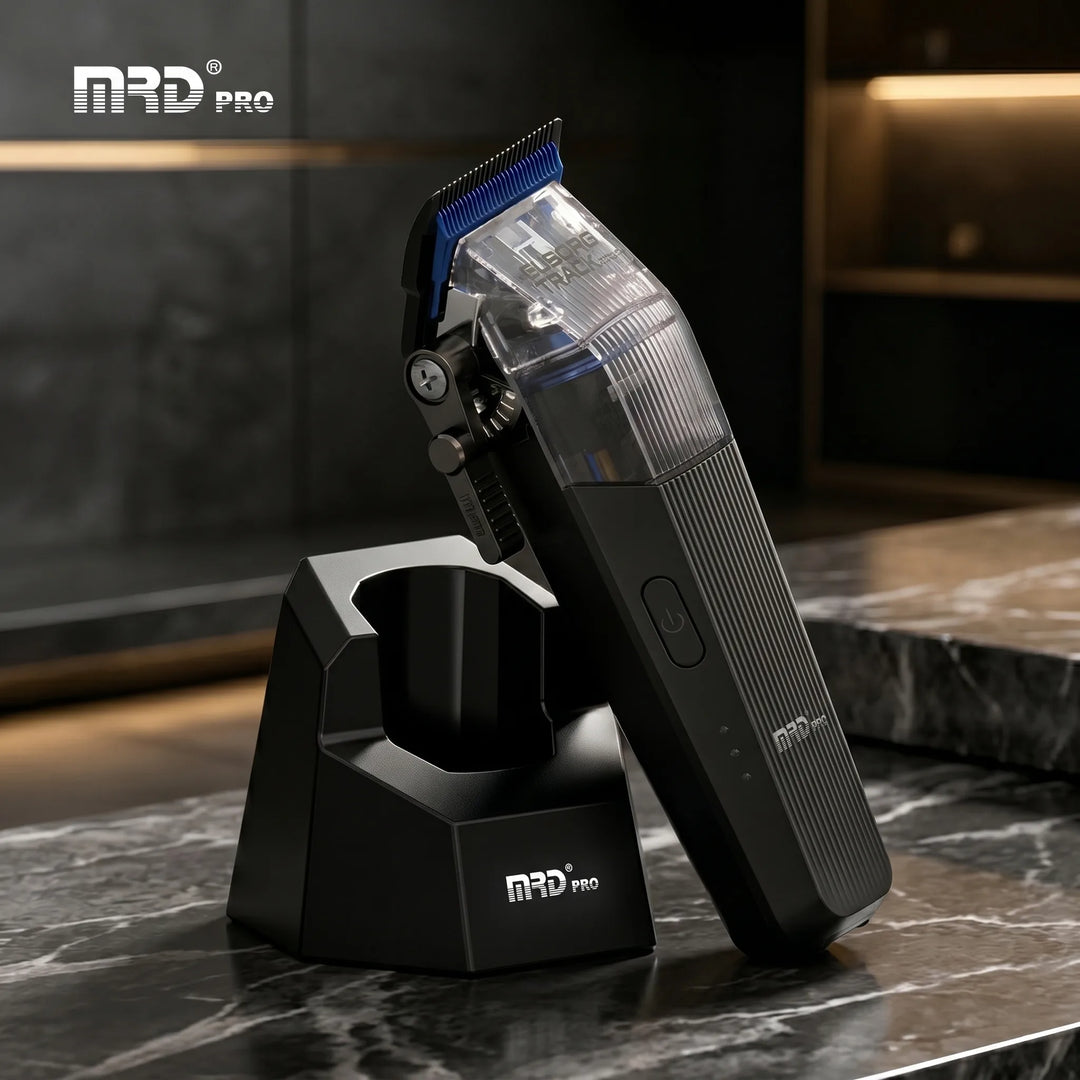 MRD PRO CYBORG BLPU Motor Professional Cordless Hair Clipper –BLACK