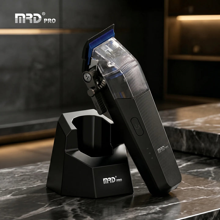 MRD PRO CYBORG BLPU Motor Professional Cordless Hair Clipper –BLACK