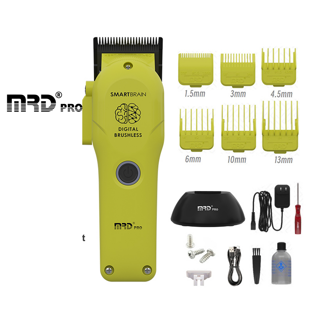 Cortapelos digital sin escobillas Precision Smart Brain – Verde 