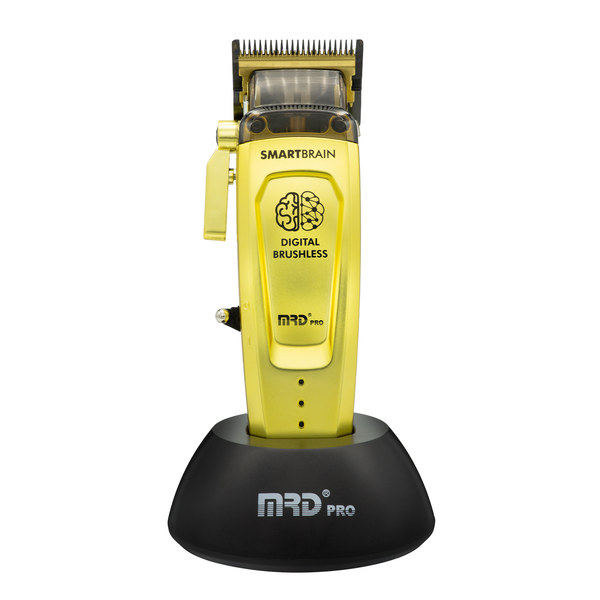 Cortapelos digital sin escobillas Smart Brain – Dorado 