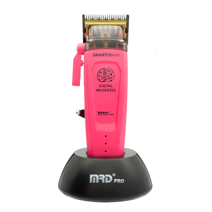 Cortapelos digital sin escobillas Smart Brain – Rosa 