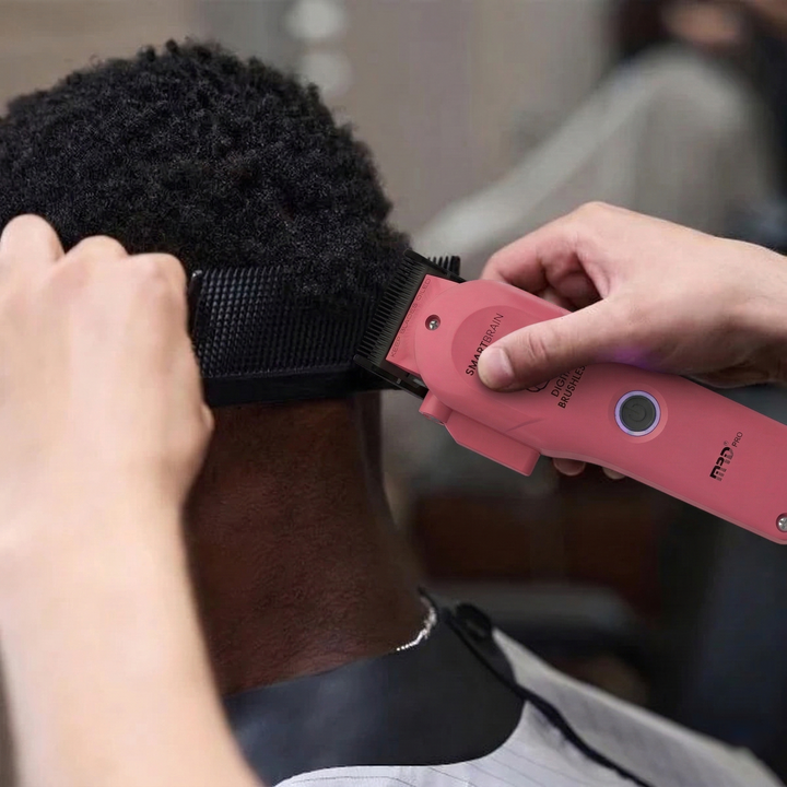 Cortapelos digital sin escobillas Precision Smart Brain – Rosa 