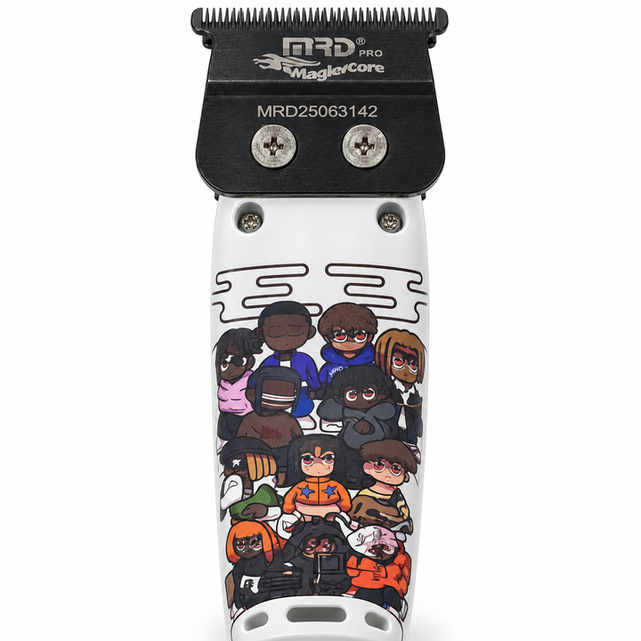 MRD PRO GMT-90-4 Smart Brain Digital Brushless Trimmer – White